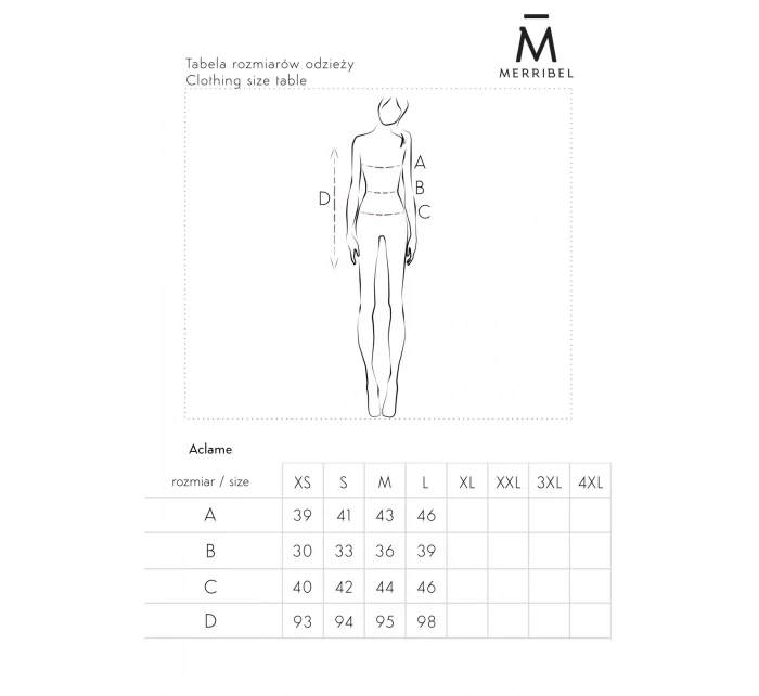 Dámské šaty model 19158369 černé - Merribel