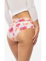 Kalhotky Peony Hipster Hiphuggers bílo-červené - Julimex