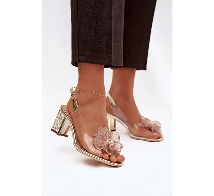 Sandály na podpatku  model 226339 Step in style