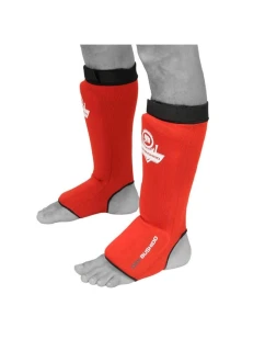 Pružné chrániče holenních kostí M - Shinrage Red