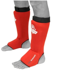 Pružné chrániče holenních kostí M - Shinrage Red