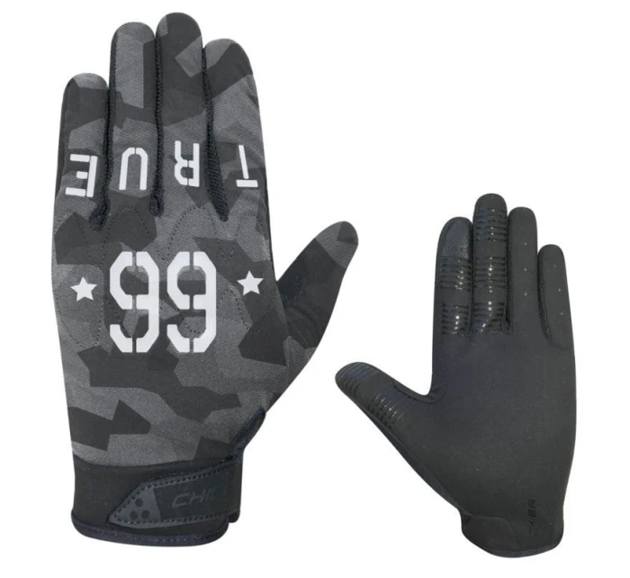 Rukavice DOUBLE model 21850018 šedé XL - CHIBA