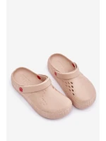 Dámské Lehké Pantofle Big Star II275008 Béžové Dámské Lehké Pantofle Big Star II275008 Béžové