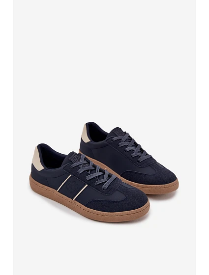 Nízké Pánské Sneakersy Big Star model 21706218 Modré - Big Star Shoes