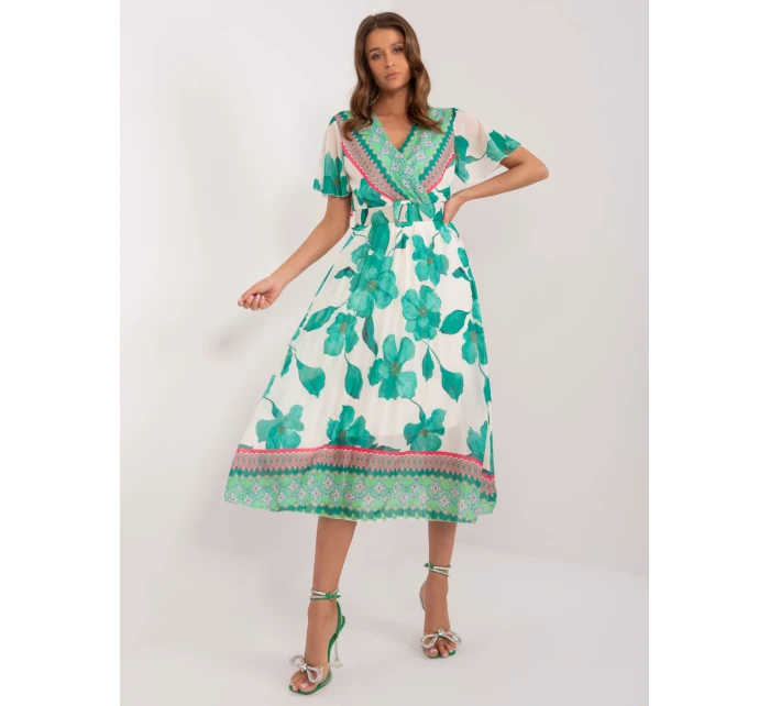 Sukienka DHJ SK  zielony model 20095080 - FPrice