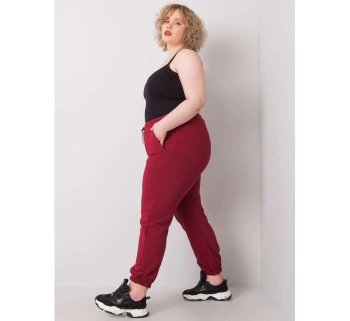 Tepláky RV DR 6331.86 kaštanová