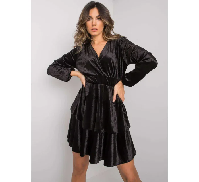 Sukienka WN SK model 20961813 czarny - FPrice Sukienka WN SK model 20961813 czarny - FPrice