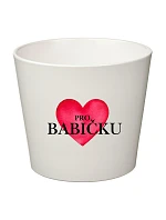 PRO BABIČKU - velký květináč 