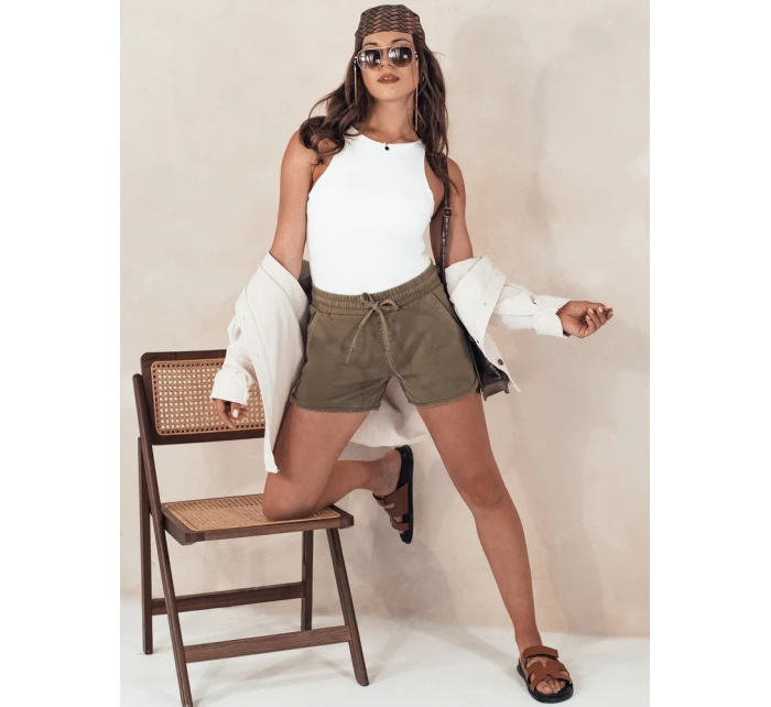 Dámské šortky CITYCHIC brown FashionStreet SY0364