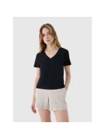 Dámské tričko oversize z modalu model 21433317 - 4F Dámské tričko oversize z modalu model 21433317 - 4F