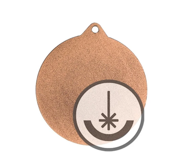 Laserem gravírovaná medaile - RMI