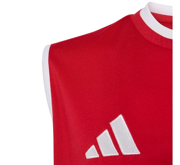 Adidas Entrada 26 dětské tričko bez rukávů červené KB3937