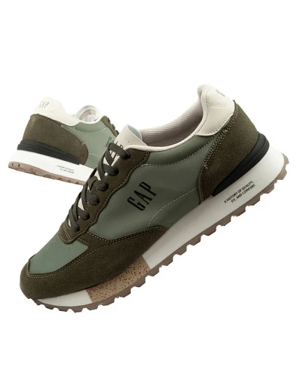 Gap pánské sportovní boty Osaka zelené tenisky pohodlné módní
