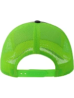 Atlantis Headwear Rapper Cotton-S 5 panelová Trucker kšiltovka 33.0260 black/green fluo Atlantis Headwear Rapper Cotton-S 5 panelová Trucker kšiltovka 33.0260 black/green fluo