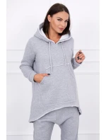 Šedá souprava kalhot baggy Šedá souprava kalhot baggy