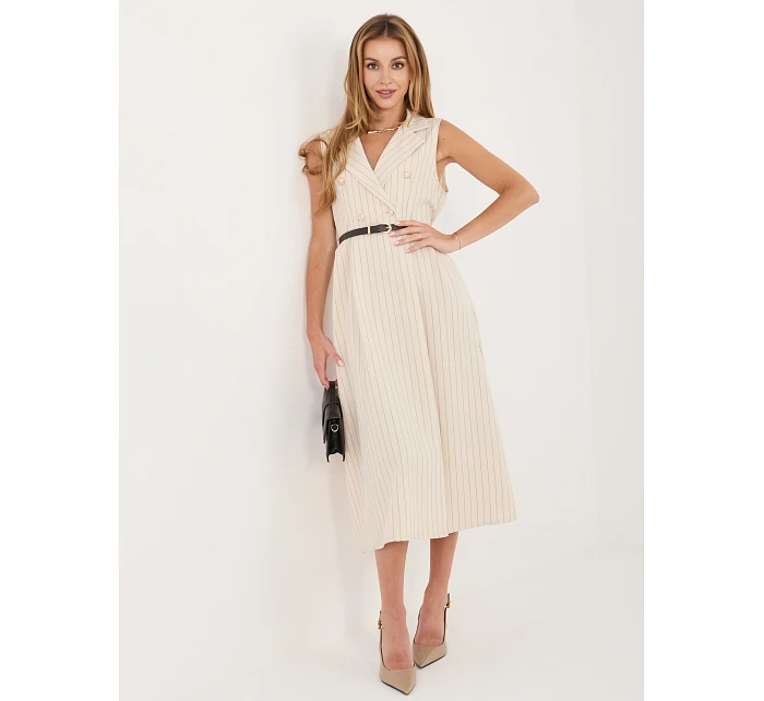 Sukienka MI SK model 22102521 beżowy - FPrice