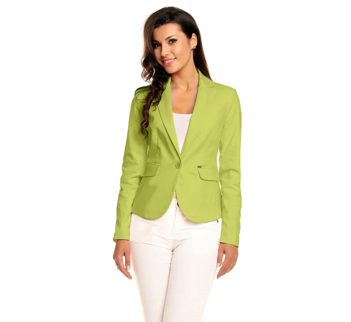 Dámské sako model 142415 zelená - Cabba Dámské sako model 142415 zelená - Cabba