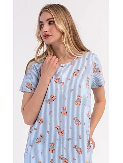 Dámské domácí šaty s krátkým rukávem model 22405486 - Vienetta