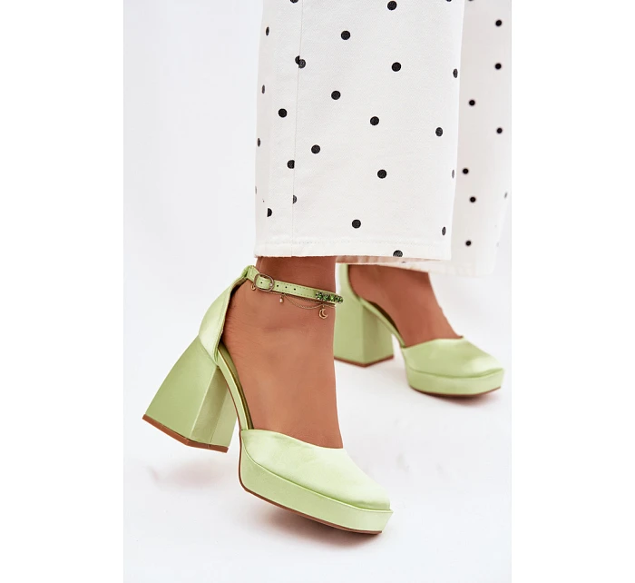 Sandály na podpatku  model 226914 Step in style