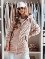 Dámská prošívaná přechodová bunda růžová Dstreet model 21984326 - FashionStreet Dámská prošívaná přechodová bunda růžová Dstreet model 21984326 - FashionStreet