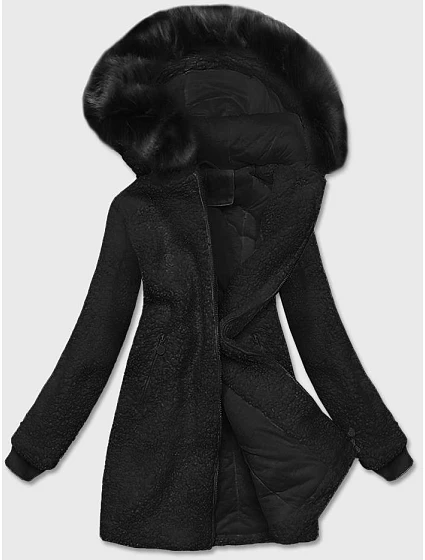 KURTKA DAMSKA Z KAPTUREM CZARNA model 21243578 - Z-DESIGN KURTKA DAMSKA Z KAPTUREM CZARNA model 21243578 - Z-DESIGN