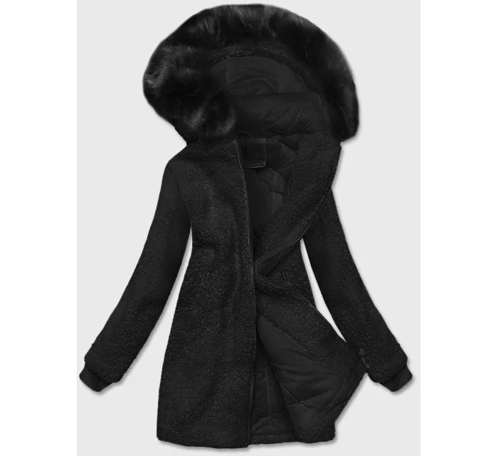 KURTKA DAMSKA Z KAPTUREM CZARNA model 21243578 - Z-DESIGN