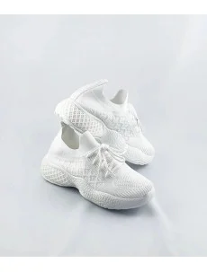 Bílé dámské sportovní boty (JY21-3)