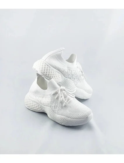 Bílé dámské sportovní boty model 17066089 - FEEBIT-ER
