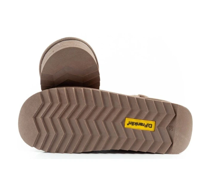 snow boots winter  boots brown kotníkové boty dámské model 21405947 - D.Franklin