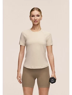 Dámské tričko CASALL Essential Tee, barva: béžová