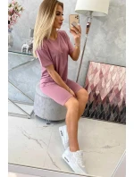 Komplet top+legginsy ciemny różowy Komplet top+legginsy ciemny różowy