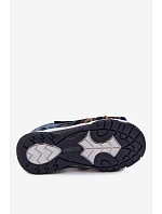 Kožené sandály pro  tmavě modré model 22147512 - Bartek S.A.