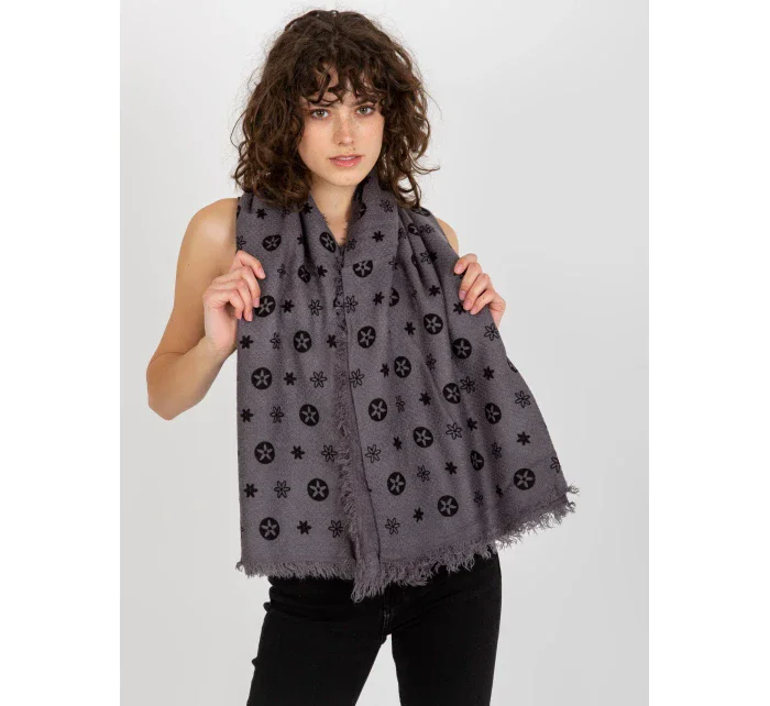 Šátek AT CH  tmavě šedý model 17967020 - FPrice