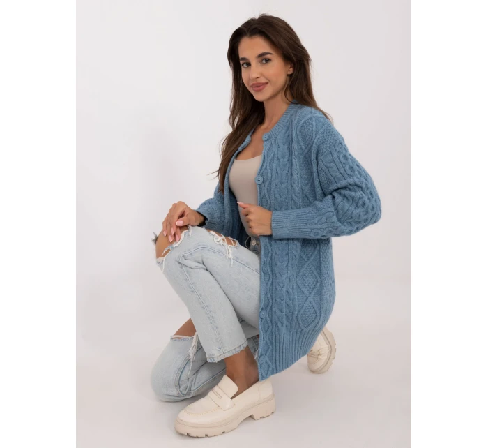 Sweter AT SW model 21326973 niebieski - FPrice