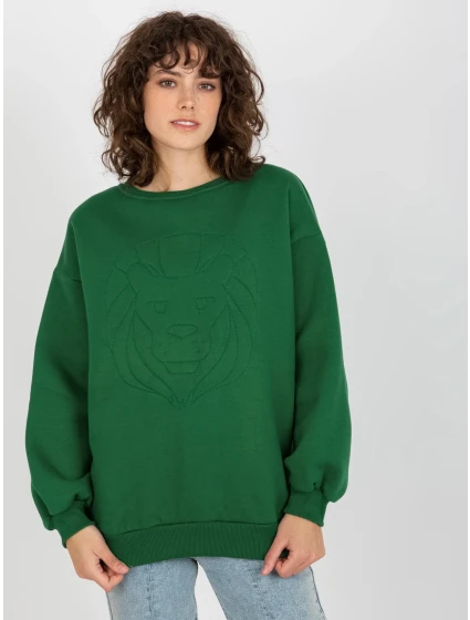 Mikina EM BL 617 4.41P tmavě zelená