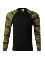 Camouflage LS triko unisex camouflage green Camouflage LS triko unisex camouflage green