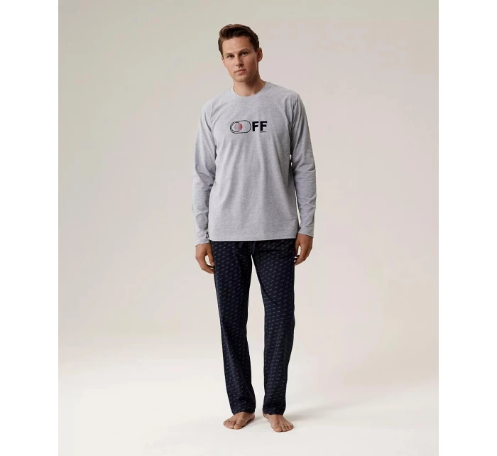 Pyžamo Atlantic NMP-390 long/r S-2XL pánské Pyžamo Atlantic NMP-390 long/r S-2XL pánské