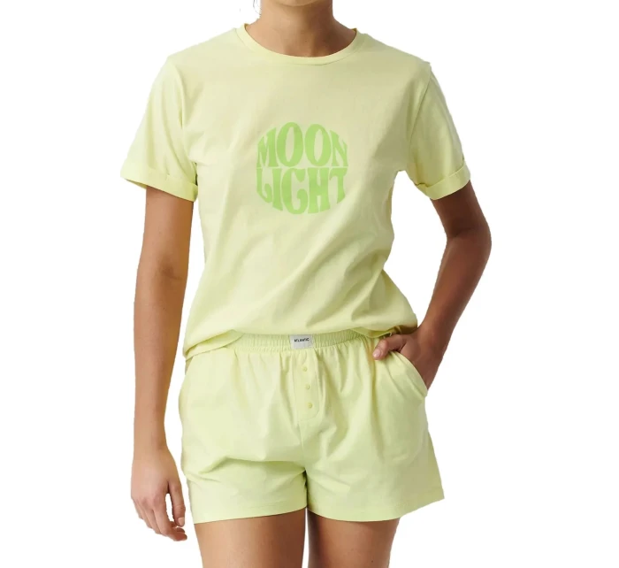 Dámské pyžamo 487 limeta - Atlantic