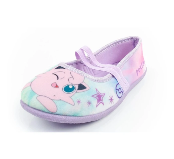 Leomil dětské boty baleríny pantofle pro dívky Pokemon