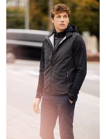 Jacket Men Pánská hybridní bunda "TwoTone" navy model 22456166 - James Harvest Jacket Men Pánská hybridní bunda "TwoTone" navy model 22456166 - James Harvest