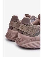 Pánské lehké tenisky Memory Foam System Big Star LL174151 Béžová Pánské lehké tenisky Memory Foam System Big Star LL174151 Béžová