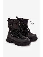 Dětské černé sněhule Adelisse