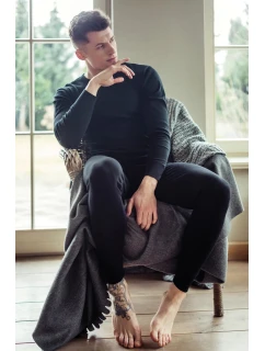 Pánské spodní tričko MVD 012 Černá - KEY