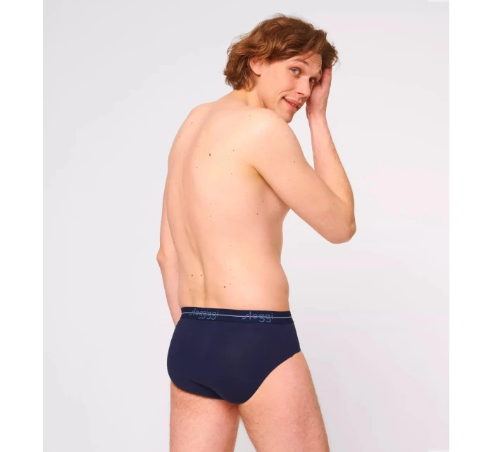 Pánské slipy Start Midi C2P box - UNKNOWN - modré V001 - SLOGGI