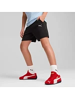 Chlapecké krátké teplákové šortky černé bavlněné model 22202792 - Puma Chlapecké krátké teplákové šortky černé bavlněné model 22202792 - Puma