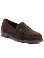 Dámské polobotky, loafersy, lordsy, hnědé, Potocki SZ12832 Dámské polobotky, loafersy, lordsy, hnědé, Potocki SZ12832