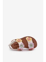 Dětské sandálky s květinami Multikolor Tinette Dětské sandálky s květinami Multikolor Tinette