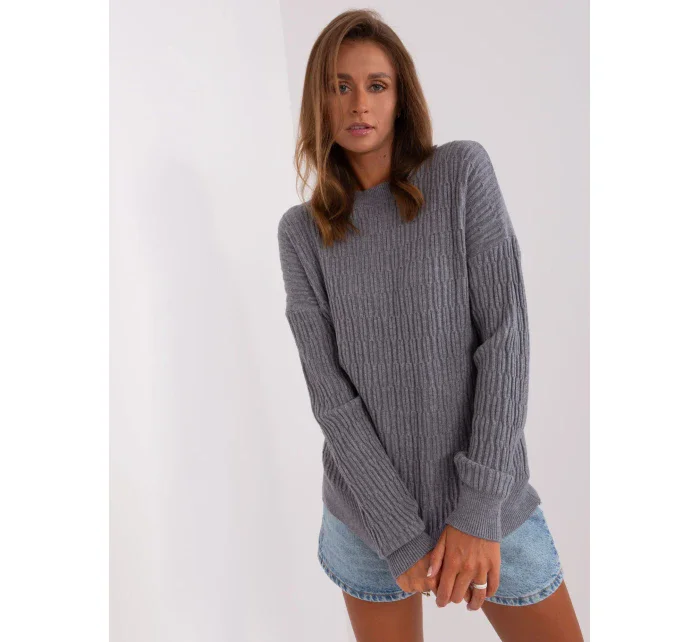 Jumper AT SW 2338.14P tmavě šedá