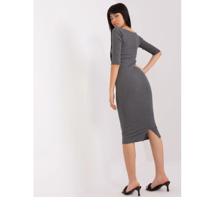 Dámské šaty EM SK HS 21 šedá model 21314341 - FPrice Dámské šaty EM SK HS 21 šedá model 21314341 - FPrice