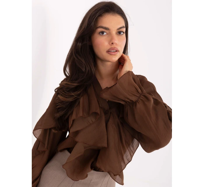 Bluzka MI BZ model 21393083 brązowy - FPrice